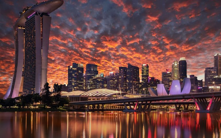 Papeleras en Singapur (Un país limpio)