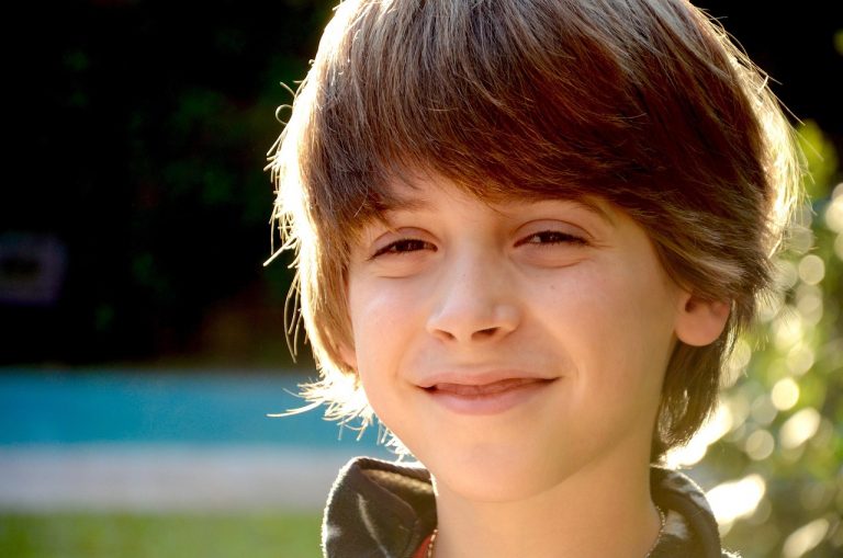 Niño feliz