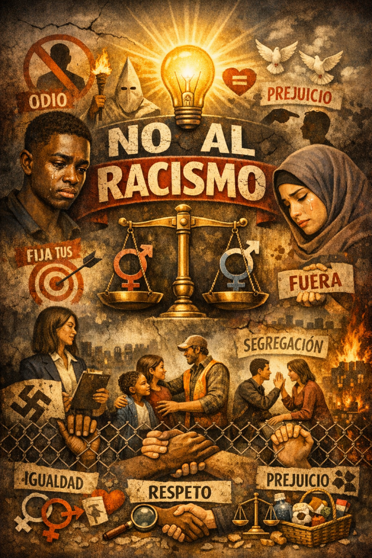 El racismo es una forma de discriminación basada en la idea errónea de que unas personas son superiores a otras por su origen, color de piel o características culturales. Aunque la sociedad ha avanzado, el racismo sigue presente en actitudes, comentarios, estereotipos y estructuras que afectan la vida de millones de personas. Comprender qué es el racismo implica reconocer que no se trata solo de actos violentos o explícitos, sino también de comportamientos cotidianos que perpetúan desigualdades. Identificar estas dinámicas es el primer paso para combatirlas.