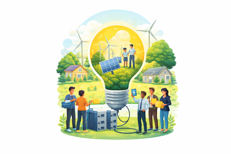 Energías renovables comunitarias:impulso local hacia un modelo energético sostenible