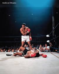 Imagen de Muhammad Ali en el ring