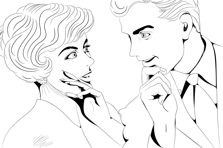 Imagen de Dibujo, Ilustración y Hombre.