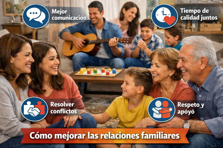 Cómo mejorar las relaciones familiares