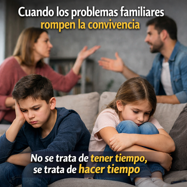 Cuando los problemas familiares rompen la convivencia