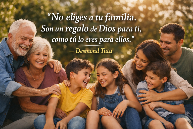 Descubre por qué no eliges a tu familia, pero puede ser el mayor regalo de tu vida. Una reflexión que cambiará tu forma de ver tus relaciones.