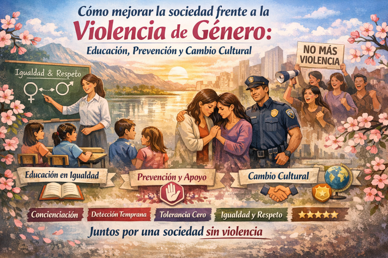 Cómo mejorar la sociedad frente a la violencia de género: educación, prevención y cambio cultural
