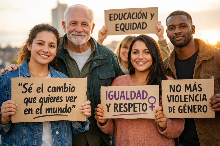 Descubre cómo “sé el cambio” puede transformar la sociedad y acabar con la violencia de género. ¡Lo que nadie te cuenta!