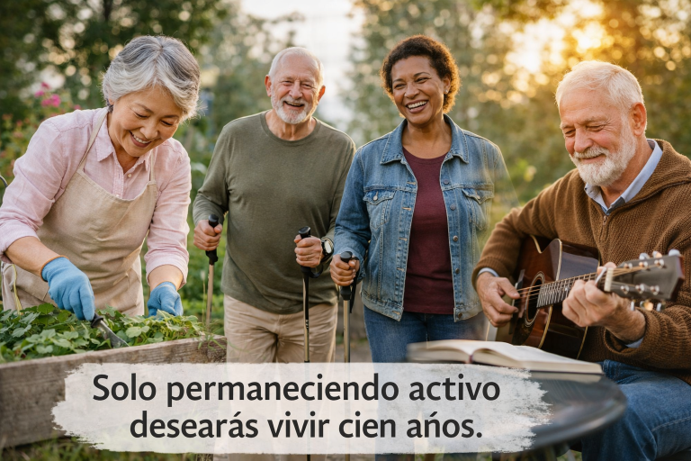 Descubre el secreto japonés para vivir más de 100 años con energía y felicidad. ¡Lo que haces cada día puede cambiar tu vida!