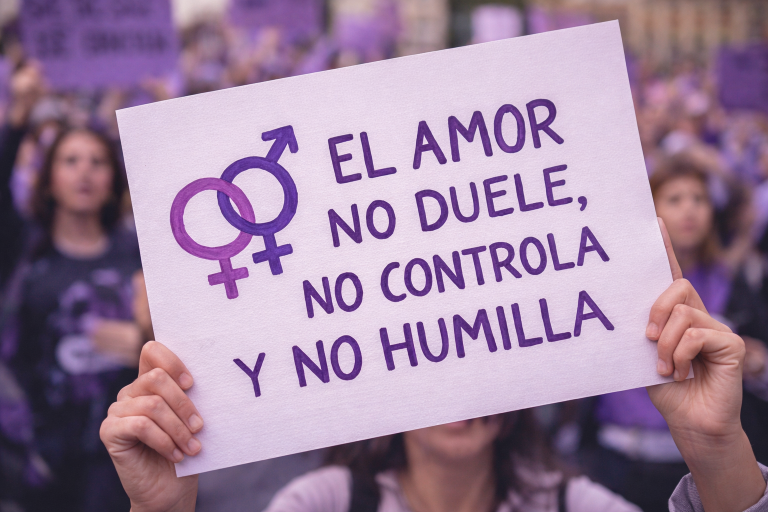 El amor no duele, no controla y no humilla: una llamada urgente contra la violencia de género
