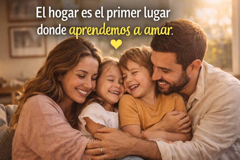 El hogar como cuna del amor y las emociones