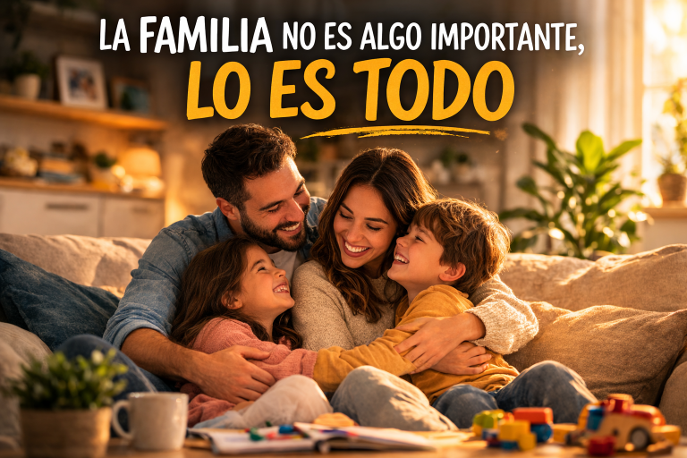 La familia no es algo importante, lo es todo