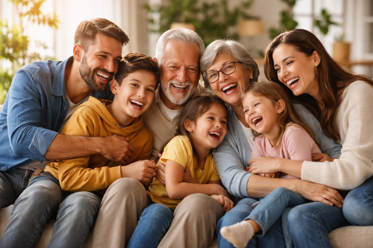 La familia, la verdadera riqueza de la vida