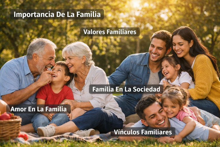 La frase “La familia no es algo importante, lo es todo.”