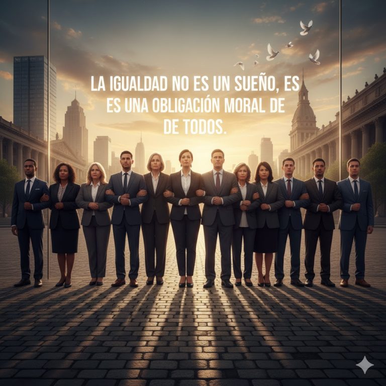 Descubre cómo la igualdad no es un sueño sino una obligación moral de todos y cómo construir una sociedad justa y equitativa.
