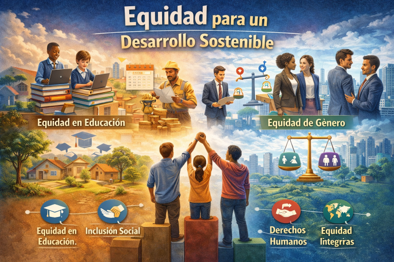 Analizamos la importancia de la equidad social, económica y de género como base para el desarrollo sostenible y la justicia social.