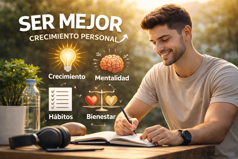 La obsesión por ser mejor se ha convertido en una especie de deporte moderno, aunque muchos lo practican sin saber muy bien qué significa realmente mejorar. Hablar de crecimiento personal, mejorar hábitos diarios y desarrollo personal constante no debería reducirse a frases motivacionales recicladas, sino a cambios reales y sostenibles en la forma de vivir. La mejora no es inmediata ni lineal, y desde luego no ocurre por leer un par de consejos en internet mientras ignoras todo lo demás. Aun así, entender cómo evolucionar como persona sigue siendo una de las metas más relevantes en cualquier etapa de la vida. El reto está en hacerlo con criterio, sin caer en la autoexigencia absurda ni en la pasividad cómoda que tanto gusta.