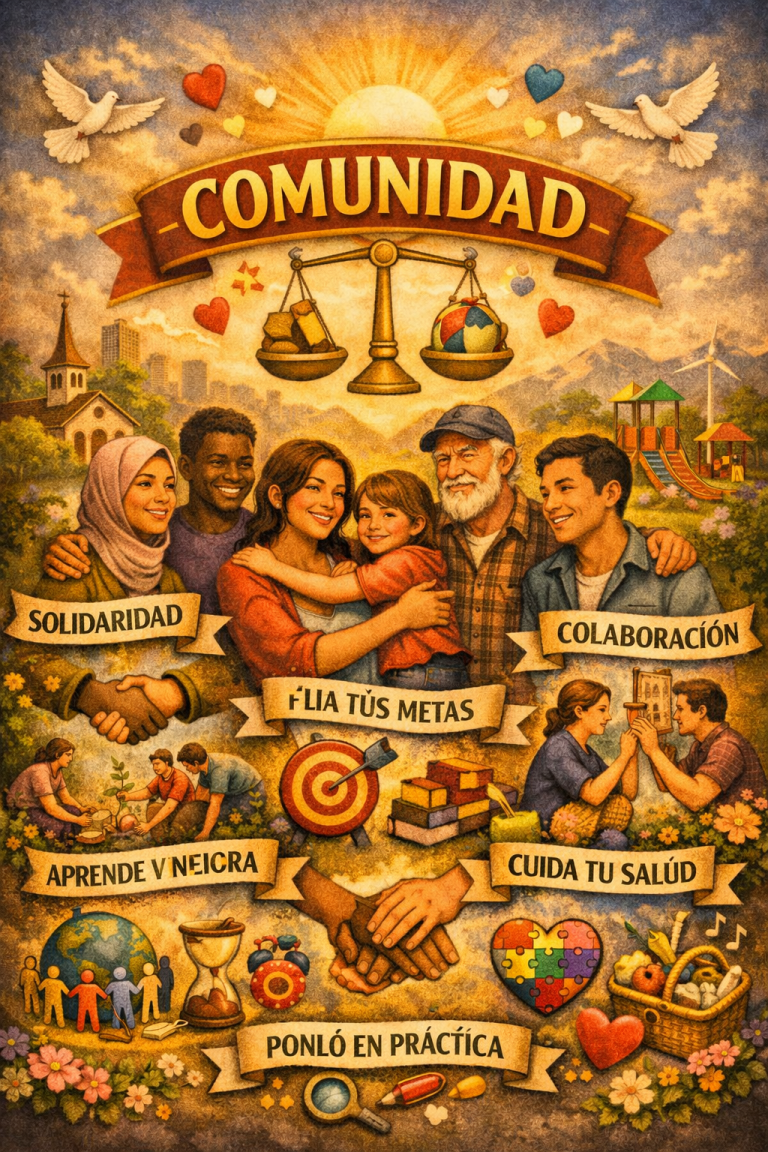 Queramos o no, vivimos en comunidad y convivencia, y esta comunidad y convivencia influye directamente en cómo nos relacionamos y en la huella que dejamos en nuestro entorno. Cada gesto, cada palabra y cada decisión construye o deteriora la convivencia que compartimos. En una sociedad donde la individualidad parece imponerse, la idea de Vida En Comunidad vuelve a ser esencial. La convivencia no es solo coexistir; es construir un tejido social que sostiene nuestra identidad colectiva. Nuestro día a día aporta valores a nuestro entorno o lo machaca. ¿De qué lado quieres estar?