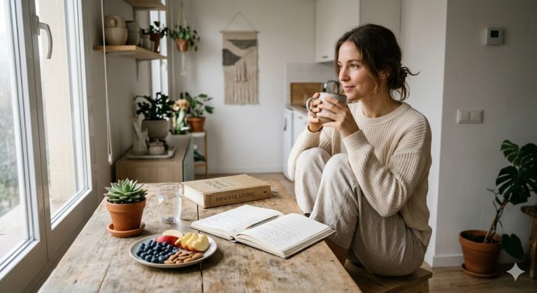 Descubre cómo transformar tu rutina con el slow living. Consejos prácticos sobre alimentación consciente, mindfulness y descanso.