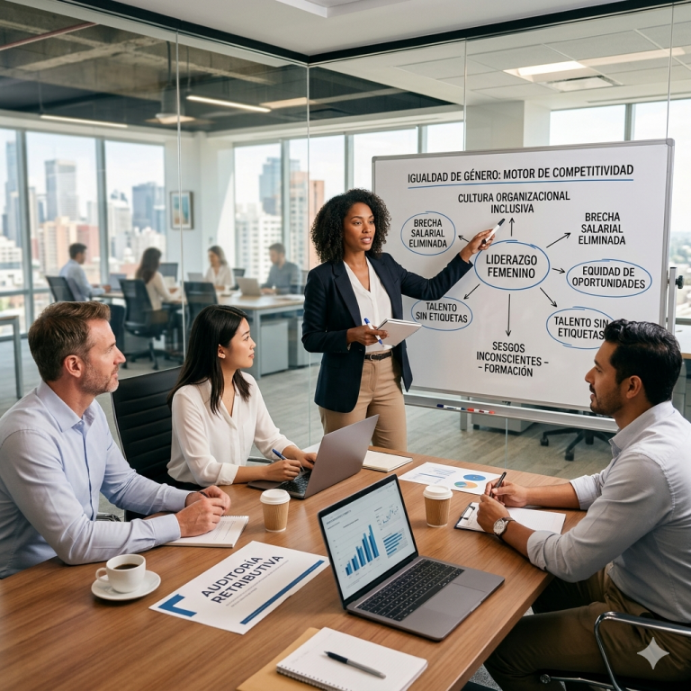 igualdad de genero sobre mujeres y hombres