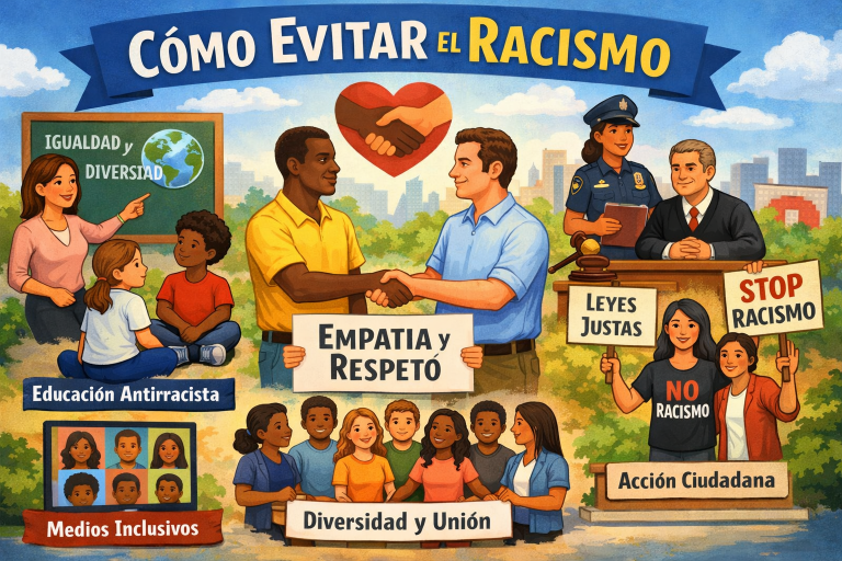 En la actualidad, el racismo sigue siendo un problema global que afecta la convivencia y la igualdad entre las personas. Combatirlo requiere un cambio profundo en la mentalidad colectiva y en las estructuras sociales. Hablar de Racismo Estructural, Discriminación Racial y Igualdad Social es fundamental para comprender cómo se origina este fenómeno y cómo puede ser erradicado de manera efectiva. La solución no depende de un solo factor, sino de un conjunto de acciones coordinadas entre educación, instituciones y ciudadanía. Promover la Educación Antirracista, la Inclusión Social y la Convivencia Intercultural permite construir sociedades más justas, respetuosas y conscientes de la diversidad humana. La educación como base para prevenir el racismo La educación es una de las herramientas más poderosas para prevenir la aparición de actitudes racistas desde edades tempranas. Incluir contenidos sobre Educación Antirracista, Derechos Humanos y Diversidad Cultural en los sistemas educativos ayuda a formar ciudadanos más empáticos y tolerantes. Formación desde la infancia y valores de respeto En la infancia se construyen gran parte de las creencias y valores que acompañarán a la persona durante su vida. Por ello, fomentar la Igualdad Social, la Convivencia Intercultural y la Inclusión Social desde la escuela es clave para prevenir prejuicios futuros. Las estrategias basadas en Cómo Evitar El Racismo Desde La Infancia y Educación Para La Diversidad Cultural ayudan a crear entornos más respetuosos y equitativos. Acciones sociales e institucionales para erradicar el racismo Las instituciones tienen un papel clave en la lucha contra el racismo mediante la creación de leyes y políticas que protejan la Igualdad Social, los Derechos Humanos y la Inclusión Social. Estas medidas permiten reducir desigualdades estructurales y garantizar oportunidades justas para todos los ciudadanos. Leyes y políticas públicas contra la discriminación El desarrollo de marcos legales sólidos es esencial para combatir la Discriminación Racial y el Racismo Estructural. Las políticas públicas deben centrarse en garantizar la igualdad de oportunidades en ámbitos como la educación, el empleo y la vivienda. Estrategias como Cómo Combatir El Racismo Con Leyes Efectivas y Políticas De Igualdad Social son fundamentales para avanzar hacia sociedades más justas. Compromiso ciudadano y transformación social La ciudadanía también tiene un papel fundamental en la eliminación del racismo. Denunciar situaciones injustas, participar en movimientos sociales y promover la Inclusión Social son acciones que generan un impacto real. Iniciativas como Cómo La Sociedad Puede Eliminar El Racismo y Acciones Ciudadanas Contra La Discriminación fortalecen el cambio social desde la base. En conclusión, eliminar el racismo es un proceso continuo que requiere educación, acción institucional y compromiso social. Solo a través del trabajo conjunto y la promoción de la Educación Antirracista, la Inclusión Social y la Igualdad Social será posible construir una sociedad verdaderamente justa, respetuosa y libre de discriminación.