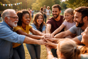 Personas en comunidad