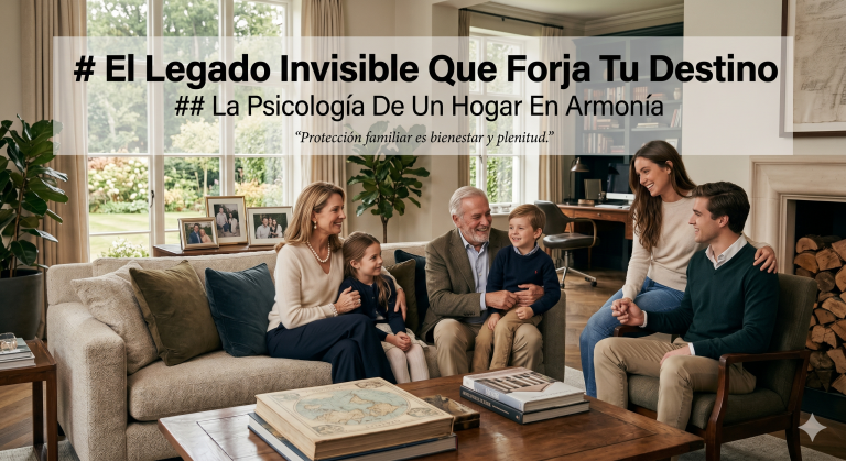 La familia no es solo un grupo de personas conectadas por la sangre, es el núcleo emocional donde se codifican nuestros mayores anhelos y se construyen los cimientos de nuestra seguridad financiera. En este refugio sagrado, cada decisión que tomas hoy se convierte en la herencia emocional que tus hijos llevarán consigo para siempre. Entendemos que tu prioridad absoluta es la protección del patrimonio familiar y que buscas incansablemente alcanzar ese estado de bienestar y plenitud que solo la tranquilidad de un futuro resuelto puede ofrecer. No se trata simplemente de vivir el presente, sino de diseñar con maestría un plan de vida integral que blinde a quienes más amas frente a cualquier incertidumbre.