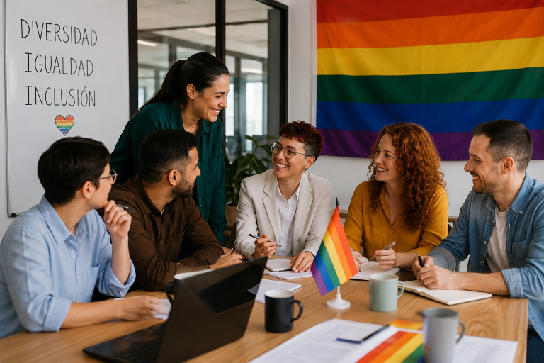 La comunidad LGTBIQ+ en la sociedad actual representa mucho más que una realidad social. Es un motor de cambio, innovación y conexión auténtica. Entender la importancia de la inclusión LGTBIQ+ en empresas permite construir marcas más humanas. Hoy, la diversidad sexual y de género en el entorno laboral es un factor clave para generar confianza. Las personas buscan coherencia. Buscan marcas que reflejen valores reales. Integrar la inclusión LGTBIQ+ en la cultura empresarial mejora la percepción. También fortalece la relación con clientes y equipos. La visibilidad LGTBIQ+ en empresas modernas no es solo una acción simbólica. Es una decisión estratégica que impacta en resultados.