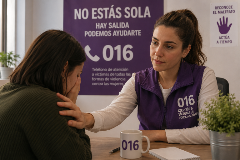 Aumentan las denuncias por violencia de género en España en 2026 gracias a más recursos y acceso a protección efectiva.