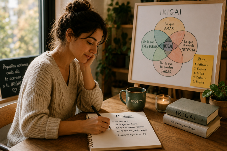 El ikigai gana fuerza en España como método práctico para mejorar propósito, bienestar y equilibrio personal.
