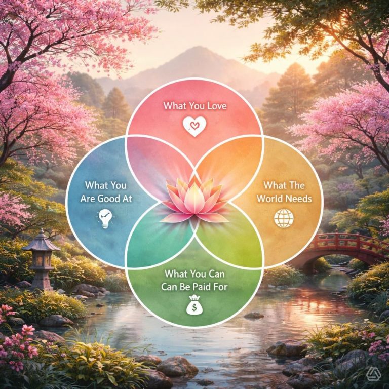 El significado del ikigai y su impacto en la vida moderna El ikigai no es simplemente una teoría filosófica, sino una herramienta práctica que ayuda a las personas a identificar aquello que les da sentido a su existencia.