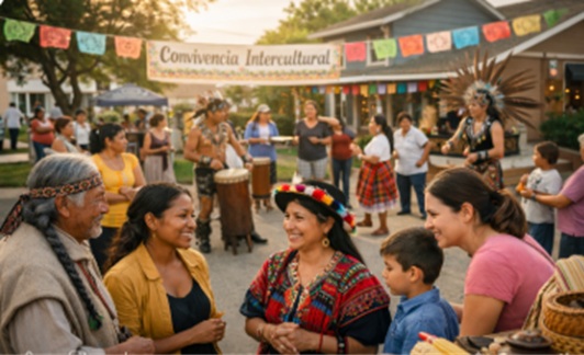 Celebración indígena.