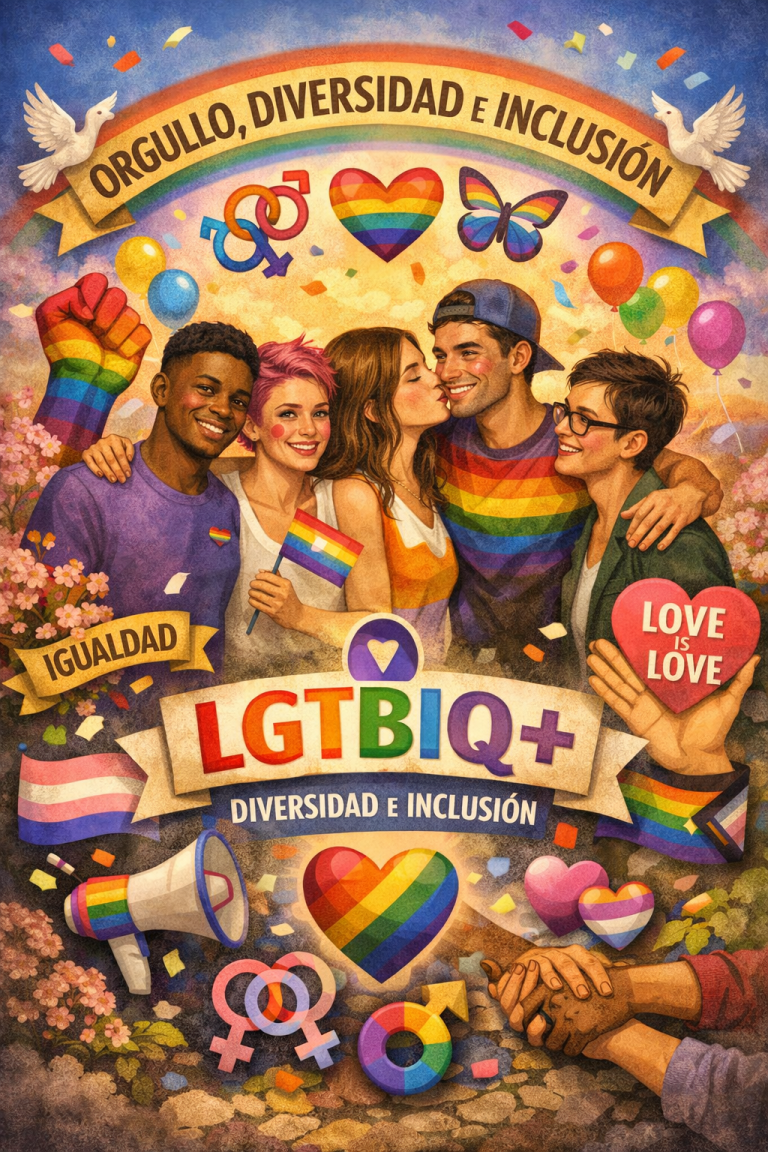 El término LGTBIQ+ engloba a lesbianas, gays, personas trans, bisexuales, intersexuales, queer y otras identidades que forman parte de la diversidad afectiva y de género. No es solo una sigla, sino una representación de realidades, experiencias y formas de vivir que merecen respeto y reconocimiento. Comprender el significado de LGTBIQ+ implica reconocer que todas las personas tienen derecho a expresar su identidad y orientación sin miedo a la discriminación. La diversidad es una parte esencial de la sociedad y un valor que enriquece la convivencia.